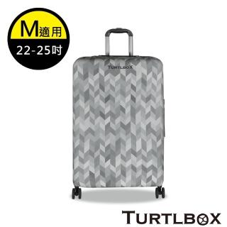 【TURTLBOX 特托堡斯】M號 箱套 防塵套 託運套 行李箱 托運套 防潑水(設計師款 任選)