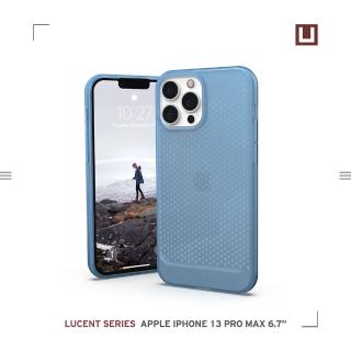 【UAG】(U) iPhone 13 Pro Max 耐衝擊保護殼-亮透藍(U by UAG)