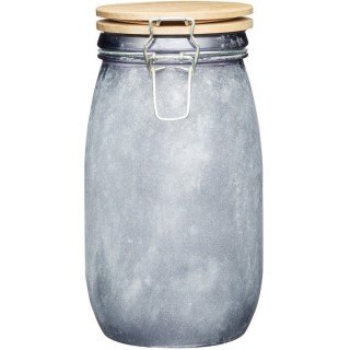 【KitchenCraft】工業風扣式玻璃密封罐 1500ml(保鮮罐 咖啡罐 收納罐 零食罐 儲物罐)