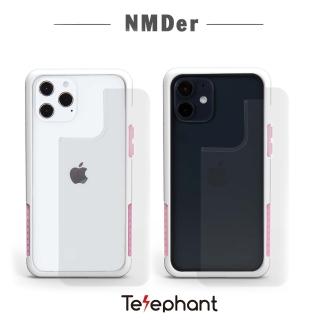 【Telephant太樂芬】iPhone 13 Pro Max 6.7吋 NMDer抗汙防摔手機殼-白玫瑰
