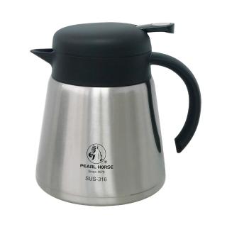 【Pearl Horse 寶馬】316不鏽鋼保溫咖啡壺SHW-CF-800(不鏽鋼色S)