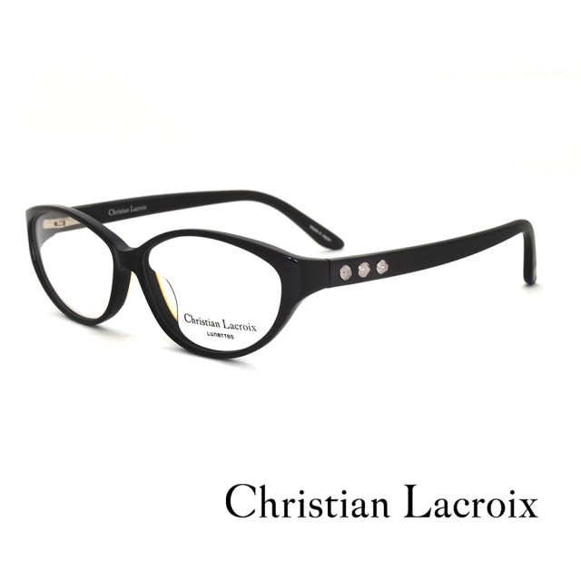 【Christian Lacroix】法式個性鉚釘光學眼鏡(黑 - CL1002-001)