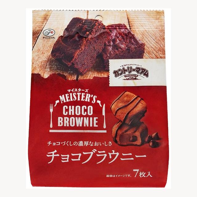 【不二家】職人巧克力布朗尼 77g