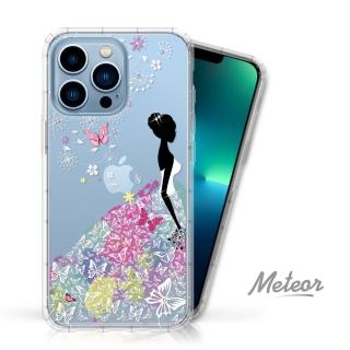 【Meteor】iPhone 13 Pro 6.1吋 奧地利彩鑽空壓防摔手機殼(花嫁)