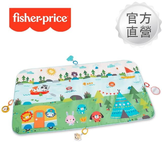 【Fisher price 費雪】加大版冒險之旅遊戲墊(152x81cm)