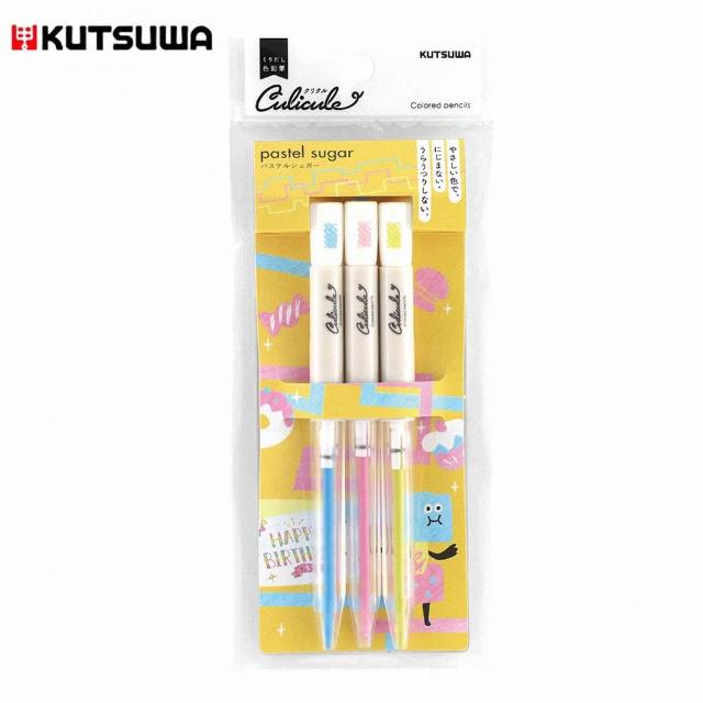 【KUTSUWA】Culiculu 新感覺旋轉色鉛筆