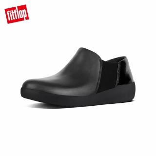 【FitFlop】SUPERCHELSEA SLIP-ONS 簡約造型短靴-女(黑色)