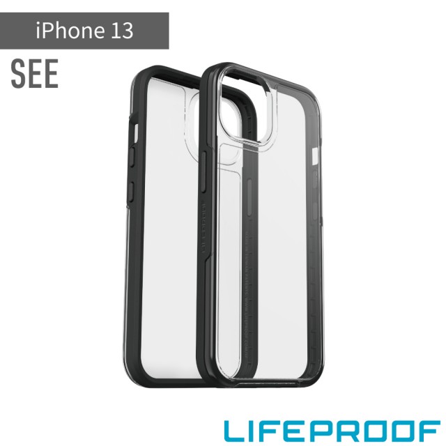 【LifeProof】iPhone 13 6.1吋 SEE 防摔保護殼(黑)