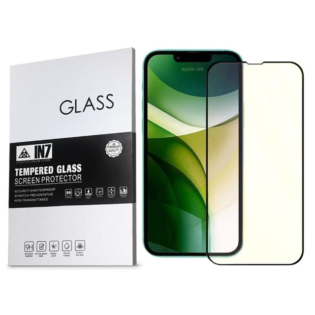 【IN7】iPhone 13/13 Pro 6.1吋 抗藍光3D滿版鋼化玻璃保護貼