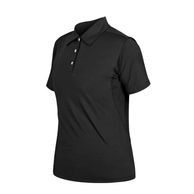 【HODARLA】男星魁剪接短袖POLO衫-台灣製 高爾夫 上衣 慢跑 休閒 網球 黑條紋(3162101)