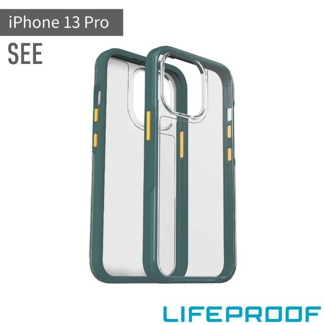 【LifeProof】iPhone 13 Pro 6.1吋 SEE 防摔保護殼(灰綠)