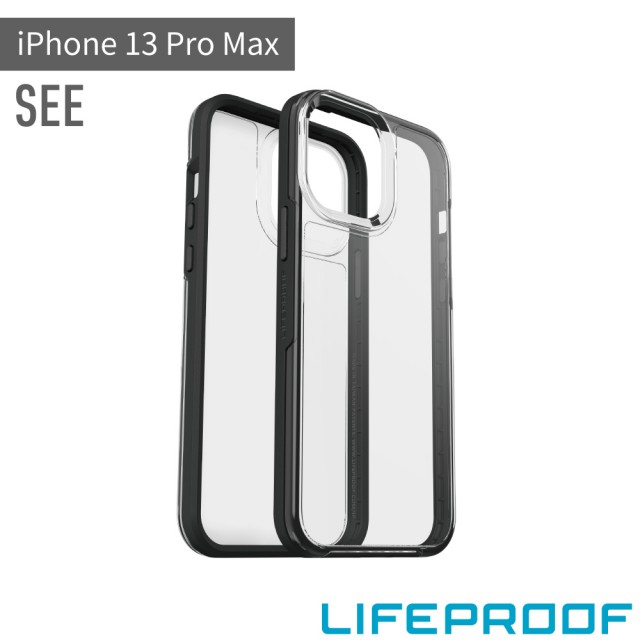 【LifeProof】iPhone 13 Pro Max 6.7吋 SEE 防摔保護殼(黑)