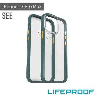 【LifeProof】iPhone 13 Pro Max 6.7吋 SEE 防摔保護殼(灰綠)