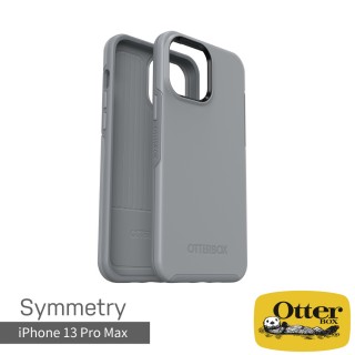 【OtterBox】iPhone 13 Pro Max 6.7吋 Symmetry炫彩幾何保護殼(灰)
