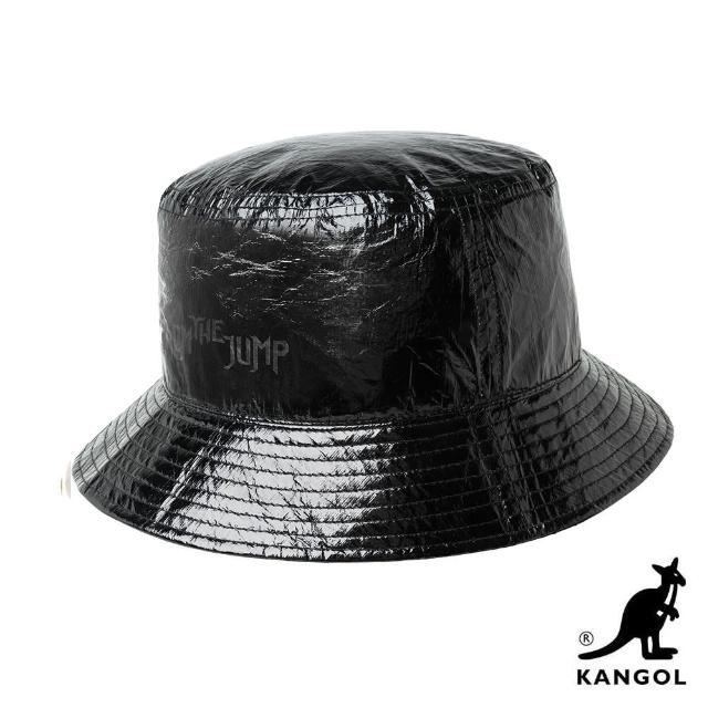 【KANGOL】METAL BUCKET漁夫帽(黑色)