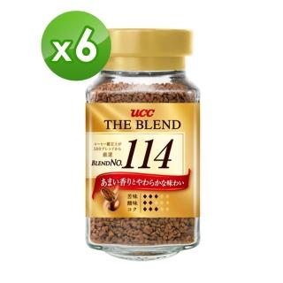 【UCC】114即溶咖啡x6罐組(90g/罐)