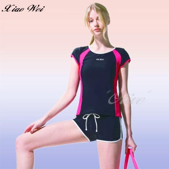【梅林品牌】流行大女二件式短袖泳裝(NO.M04618)