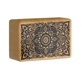【Yoga Design Lab】Cork block 軟木瑜珈磚 - Mandala(軟木瑜珈磚)