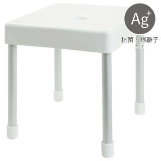 【NITORI 宜得利家居】鋁製輕量抗菌沐浴椅 H30 WH 抗菌沐浴椅