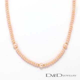 【D&D JEWELRY】日系優雅天然珍珠串鏈