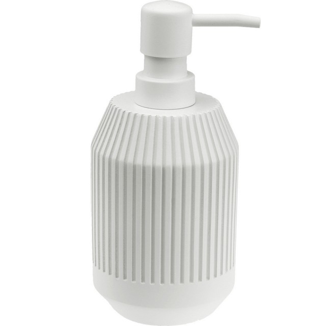 【VERSA】直紋洗手乳罐 白350ml(按壓瓶 分裝瓶 乳液瓶 沐浴乳罐)