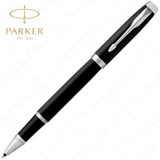 【PARKER】派克 新IM 經典霧黑白夾 鋼珠筆