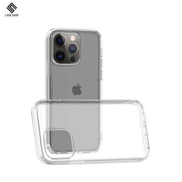 【CASE SHOP】iPhone 13 Pro 6.1吋 抗震防刮保護殼(ＵＶ背板 晶透耐刮)
