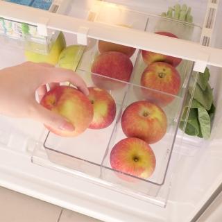 四格冰箱抽屜式收納盒 儲物盒(冰箱保鮮盒 蔬果盒)