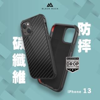 【德國 Black Rock】iPhone 13 6.1吋 碳纖維防摔殼(航太防彈科技材質背板)