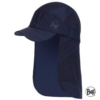 【BUFF】可拆式護頸帽-海軍深藍(BF125340-787/防曬帽/機能帽)
