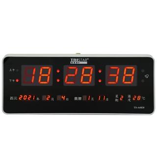 【TRISTAR】插電式大數字電子萬年曆鐘(TS-A4820)