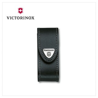 【VICTORINOX 瑞士維氏】皮革腰帶刀套 91mm(4.0520.3)