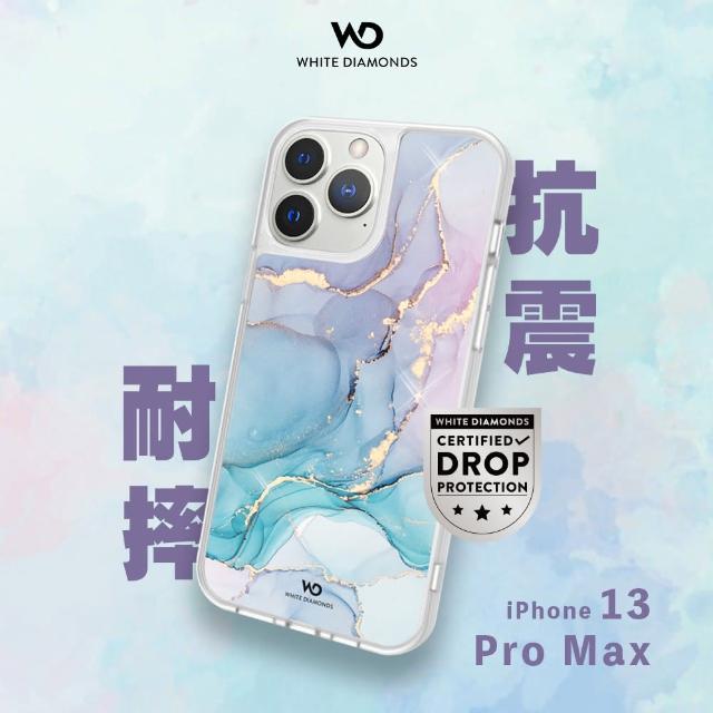 【德國White Diamonds】iPhone 13 Pro Max 6.7吋 大理石防摔殼(科技玻璃纖維材質背板)