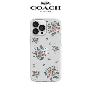 【COACH】iPhone 13 Pro 6.1吋 手機防摔保護殼(玫瑰花束)