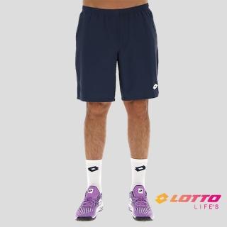【LOTTO】男 專業網球短褲(深藍-LT2142051CI)
