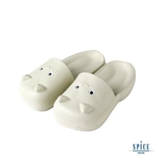 【SPICE】日本雜貨 貓咪造型包腳趾兒童拖鞋 2色(20cm 童鞋)
