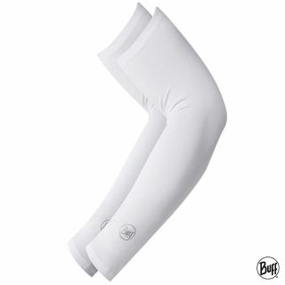 【BUFF】快乾涼感抗UV袖套-絕色白(BF122816-000/防曬/遮陽)
