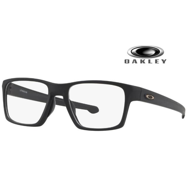 【Oakley】奧克利 LITEBEAM 亞洲版光學鏡框 可更換鼻墊設計 OX8140 01 霧黑 公司貨