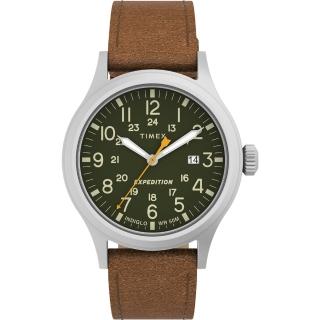 【TIMEX】天美時 遠征系列 探險手錶(深綠x咖 TXTW4B23000)