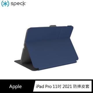 【Speck】iPad Pro 11吋第3代/iPad Air 10.9吋/Air 11吋Balance Folio多角度側翻皮套 海軍藍色(iPad保護套)