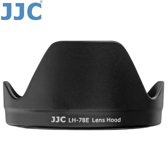 【JJC】相容佳能原廠EW-78E遮光罩LH-78E(適RF 24-240mm f4-6.3和EF-S 15-85mm f/3.5-5.6 IS USM)