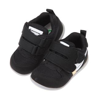 【布布童鞋】Moonstar日本Hi系列黑金色寶寶機能學步鞋(I1ZS66D)