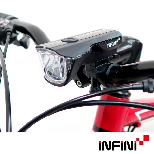 【INFINI】SATURN I-310P 100流明3模式超高亮度白光LED台灣製單車前燈