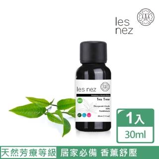 【Les nez 香鼻子】天然單方茶樹純精油 30ML(天然芳療等級)