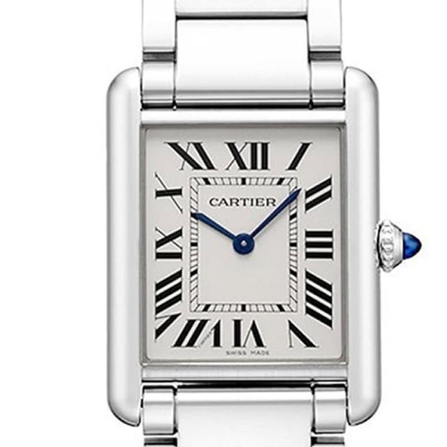 【Cartier 卡地亞】TANK MUST 新經典鏈帶中型腕錶x33.7x25.5mm(WSTA0052)