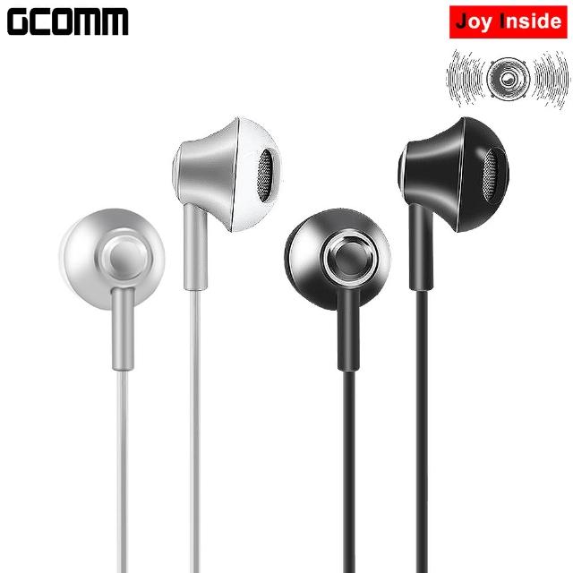 【GCOMM】iPhone Android 高品質低音立體金屬耳機 Joy Inside(耳機麥克風線控)