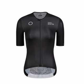 【MONTON】Spirit黑色女款短上衣(女性自行車服飾/短袖車衣/自行車衣/零碼)