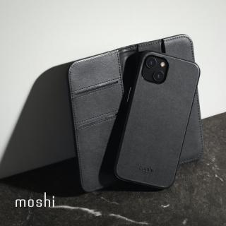 【moshi】Overture for iPhone 13 mini 磁吸可拆式卡夾型皮套(iPhone 13 mini)