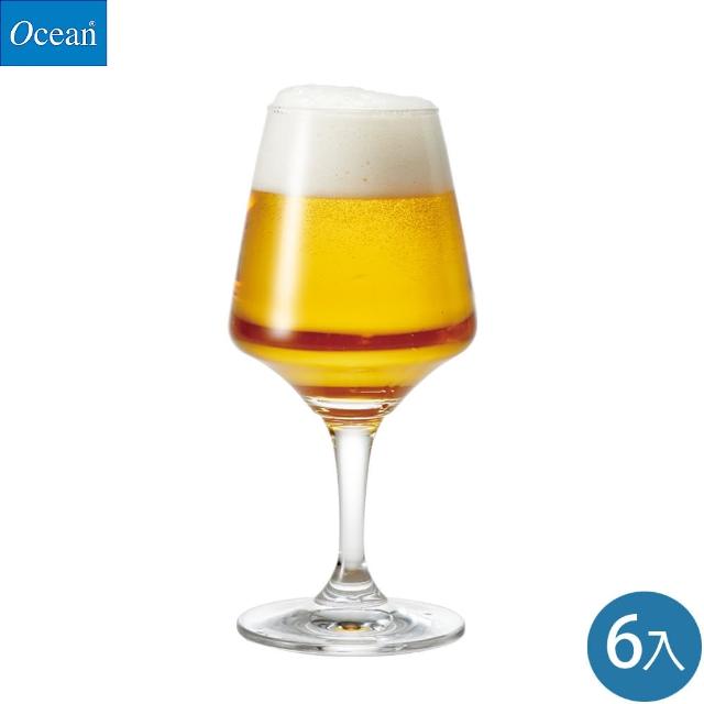 【Ocean】精釀啤酒杯 390ml Craft beer 6入組 B29B14(啤酒杯)