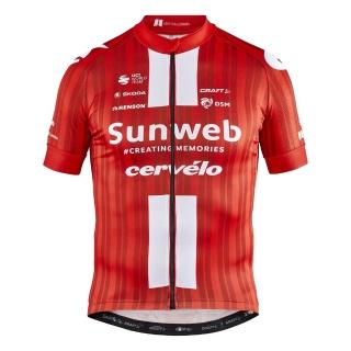 【CRAFT】Team Sunweb 車隊版短袖車衣 1908208 紅色20年(男款 環法 車隊版 紅色 20年)